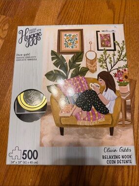 Relaxing Nook 500-Piece Puzzle - Yellow Accent